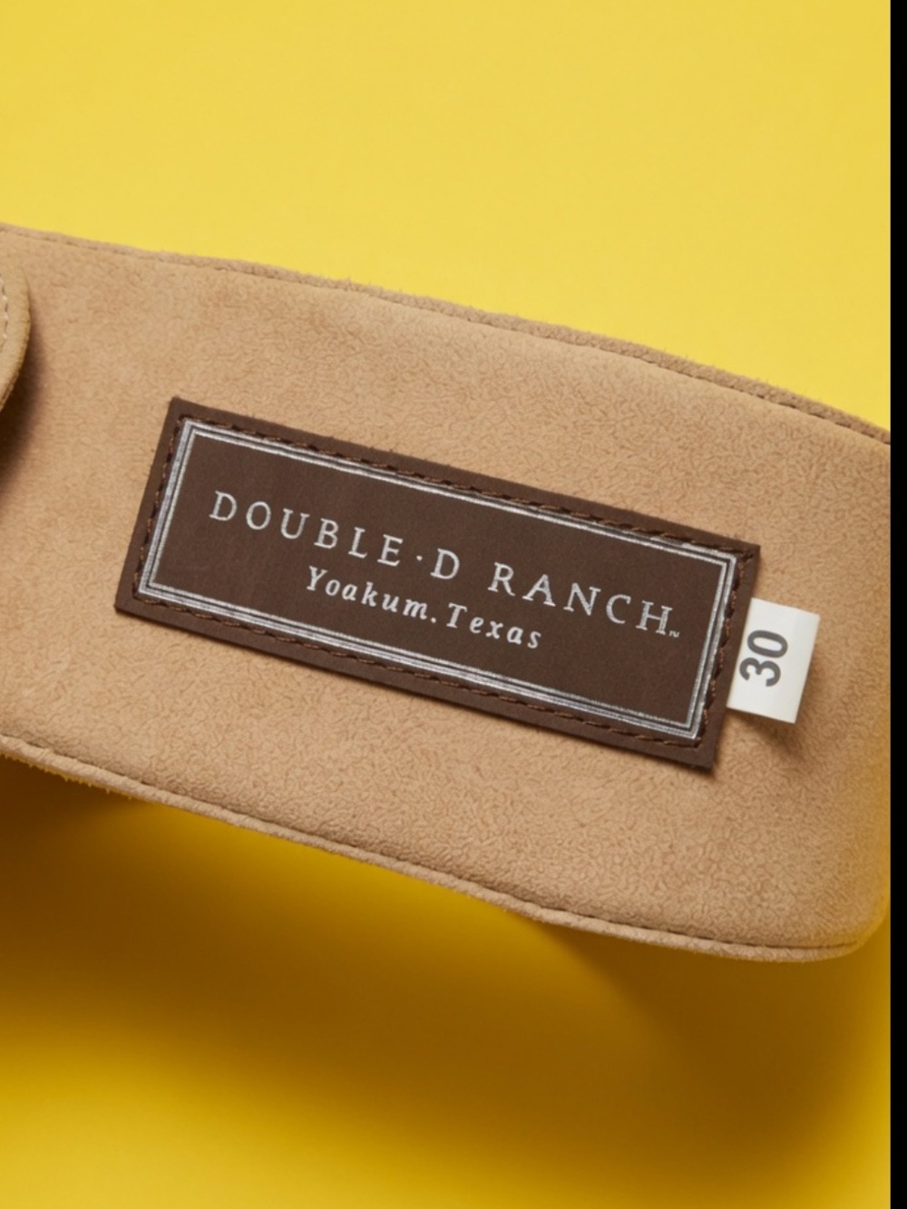 Double D Ranch Hand Beaded leather belt RTL $500 30” - Picture 5 of 11